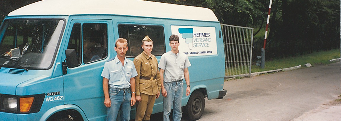 Hermes Fahrzeuge in den 90er Jahren